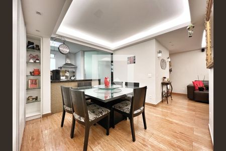 Sala de Jantar de apartamento à venda com 3 quartos, 140m² em Luxemburgo, Belo Horizonte