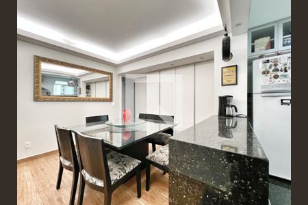 Sala de Jantar de apartamento à venda com 3 quartos, 140m² em Luxemburgo, Belo Horizonte