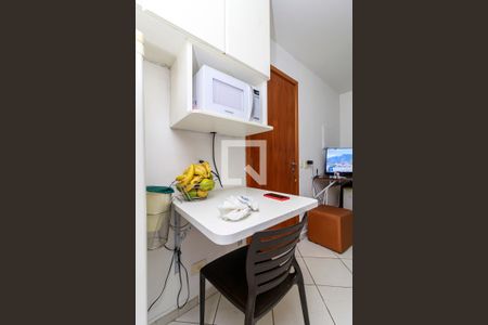 Cozinha de kitnet/studio à venda com 1 quarto, 36m² em Campo Belo, São Paulo