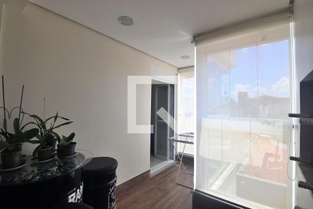 Varanda de apartamento à venda com 3 quartos, 89m² em Campestre, Santo André