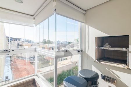 Varanda Gourmet de apartamento à venda com 3 quartos, 89m² em Campestre, Santo André