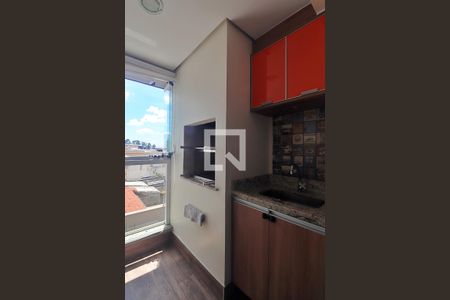 Varanda de apartamento à venda com 3 quartos, 89m² em Campestre, Santo André