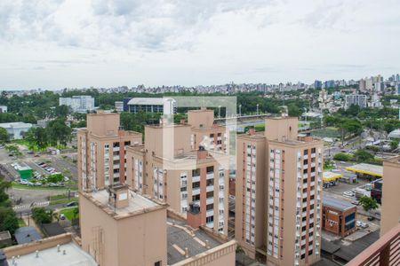 Vista  de apartamento para alugar com 1 quarto, 27m² em Partenon, Porto Alegre