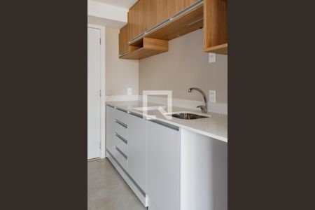 Cozinha de kitnet/studio à venda com 1 quarto, 27m² em Partenon, Porto Alegre