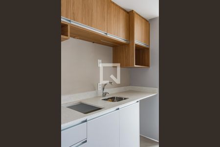 Cozinha de kitnet/studio à venda com 1 quarto, 27m² em Partenon, Porto Alegre