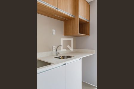 Cozinha de kitnet/studio à venda com 1 quarto, 27m² em Partenon, Porto Alegre