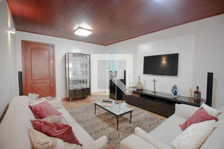 Sala de apartamento à venda com 3 quartos, 115m² em Funcionários, Belo Horizonte
