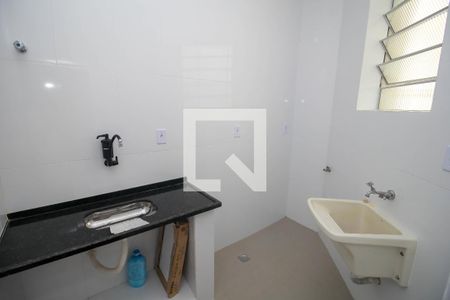 Cozinha de apartamento para alugar com 1 quarto, 23m² em Catete, Rio de Janeiro