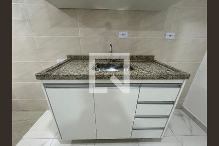 Cozinha de apartamento à venda com 1 quarto, 27m² em Santana, São Paulo