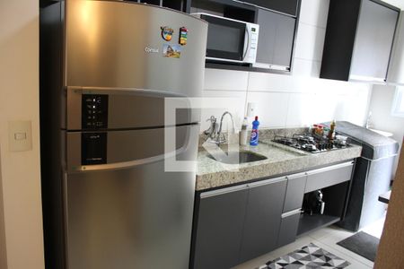 Cozinha de apartamento para alugar com 2 quartos, 60m² em Vila Rosa, Goiânia