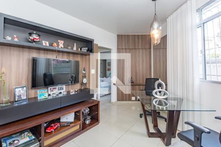Sala de apartamento à venda com 2 quartos, 91m² em Grajaú, Belo Horizonte