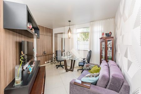 Sala de apartamento à venda com 2 quartos, 91m² em Grajaú, Belo Horizonte
