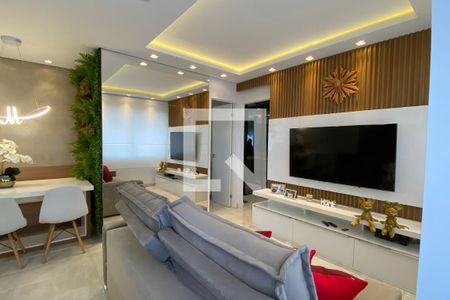 Sala de apartamento à venda com 1 quarto, 49m² em Alphaville Empresarial, Barueri