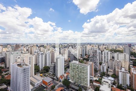 Vista da Varanda de apartamento à venda com 2 quartos, 87m² em Pinheiros, São Paulo