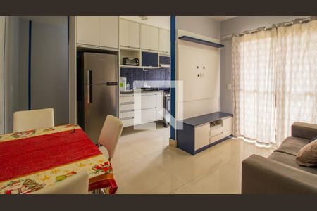 Sala/Cozinha de apartamento à venda com 2 quartos, 49m² em Vila Nambi, Jundiaí