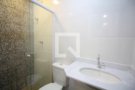 Banheiro da Suite de apartamento para alugar com 1 quarto, 25m² em Ipiranga, São Paulo