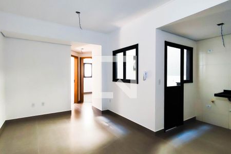 Sala de apartamento à venda com 2 quartos, 41m² em Campestre, Santo André
