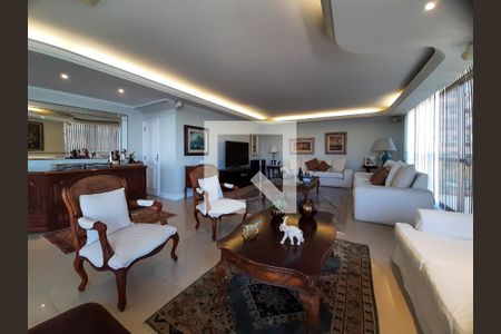 Sala de apartamento à venda com 4 quartos, 305m² em Barra da Tijuca, Rio de Janeiro