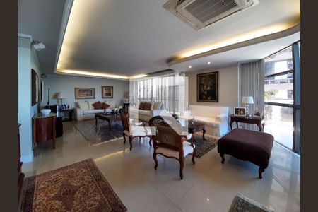 Sala de apartamento à venda com 4 quartos, 305m² em Barra da Tijuca, Rio de Janeiro