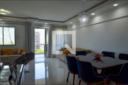 Sala de apartamento à venda com 2 quartos, 105m² em Recreio dos Bandeirantes, Rio de Janeiro