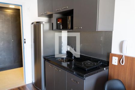 Cozinha - Armários de kitnet/studio para alugar com 1 quarto, 27m² em Vila Buarque, São Paulo