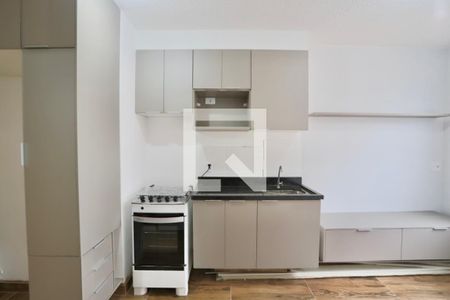 Sala / Cozinha de apartamento para alugar com 1 quarto, 24m² em Belenzinho, São Paulo