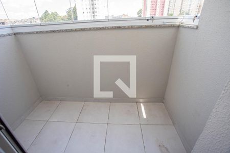 Varanda da sala de apartamento para alugar com 2 quartos, 52m² em Centro, Diadema