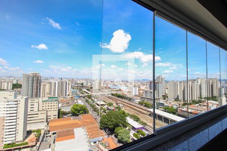 Vista Varanda do Quarto de kitnet/studio para alugar com 1 quarto, 27m² em Quarta Parada, São Paulo