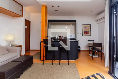 Studio de kitnet/studio para alugar com 1 quarto, 42m² em Jardim Europa, São Paulo