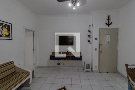 Sala de apartamento para alugar com 2 quartos, 74m² em Enseada, Guarujá