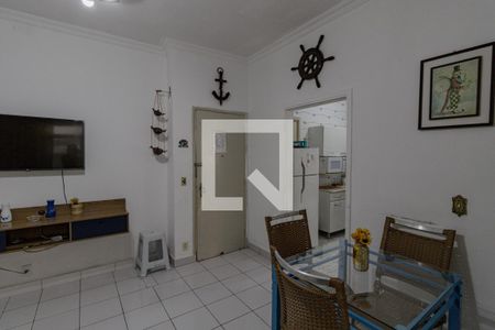 Sala de apartamento para alugar com 2 quartos, 74m² em Enseada, Guarujá