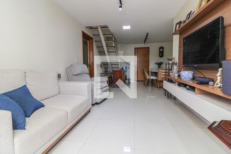 Sala de apartamento à venda com 4 quartos, 290m² em Recreio dos Bandeirantes, Rio de Janeiro
