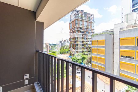 Varanda de kitnet/studio à venda com 1 quarto, 23m² em Sumarezinho, São Paulo