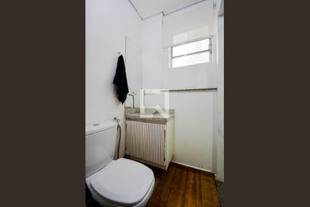 Banheiro de kitnet/studio para alugar com 1 quarto, 35m² em Vila Flórida, Guarulhos