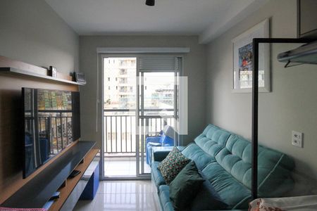 Sala de apartamento para alugar com 1 quarto, 28m² em Vila Tolstoi, São Paulo