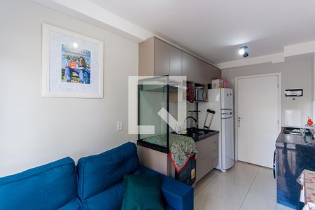 Cozinha de apartamento à venda com 1 quarto, 28m² em Vila Tolstoi, São Paulo