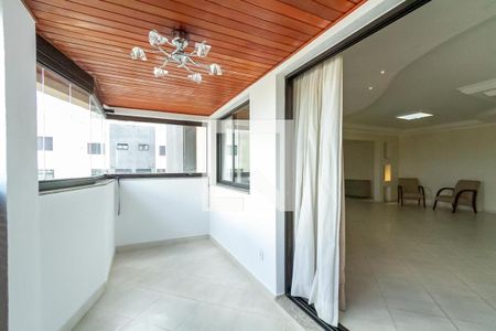 Varanda da Sala de apartamento à venda com 4 quartos, 240m² em Rudge Ramos, São Bernardo do Campo