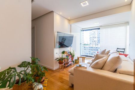 Sala de apartamento para alugar com 2 quartos, 52m² em Pinheiros, São Paulo