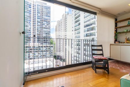 Sala de apartamento para alugar com 2 quartos, 52m² em Pinheiros, São Paulo