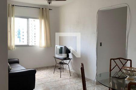 Sala de apartamento para alugar com 2 quartos, 93m² em Guilhermina, Praia Grande