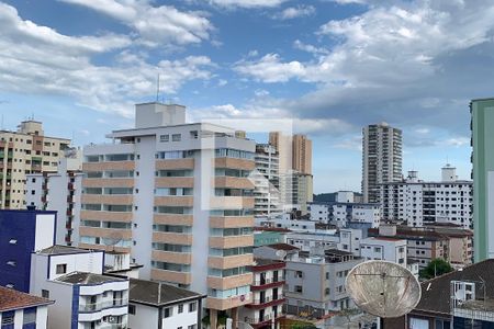 Vista Sala de apartamento para alugar com 2 quartos, 93m² em Guilhermina, Praia Grande