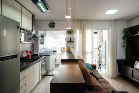 Apartamento à venda com 62m², 2 quartos e 2 vagasSala