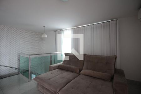 Sala de TV de apartamento à venda com 4 quartos, 167m² em Castelo, Belo Horizonte
