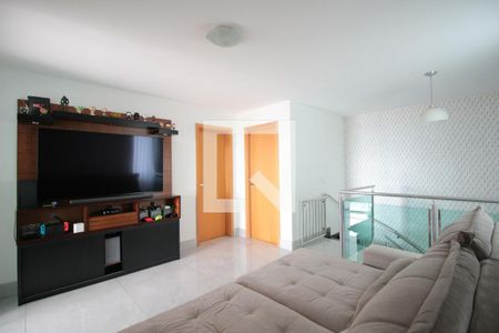 Sala de TV de apartamento à venda com 4 quartos, 167m² em Castelo, Belo Horizonte