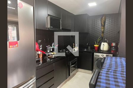 Cozinha integrada de apartamento à venda com 1 quarto, 30m² em Vila Leopoldina, São Paulo