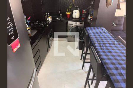 Cozinha integrada de apartamento à venda com 1 quarto, 30m² em Vila Leopoldina, São Paulo