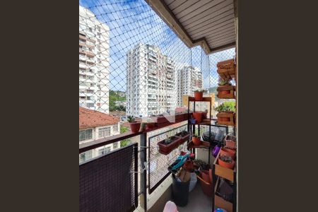 Varanda da Sala de apartamento à venda com 2 quartos, 121m² em Rio Comprido, Rio de Janeiro