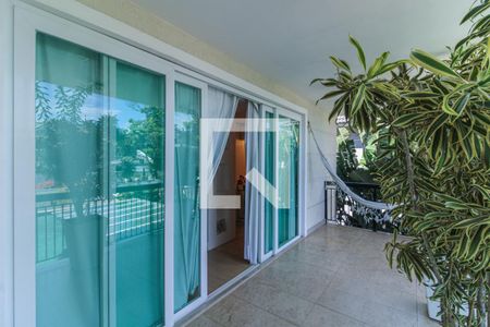 Suíte 1 - Varanda de casa de condomínio à venda com 4 quartos, 350m² em Barra da Tijuca, Rio de Janeiro