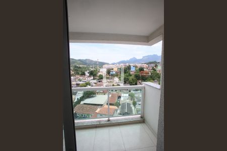 Varanda da Sala de apartamento para alugar com 4 quartos, 121m² em Pechincha, Rio de Janeiro