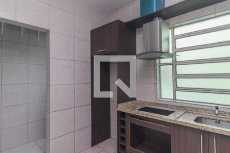 Cozinha de apartamento à venda com 1 quarto, 48m² em Morro do Espelho, São Leopoldo
